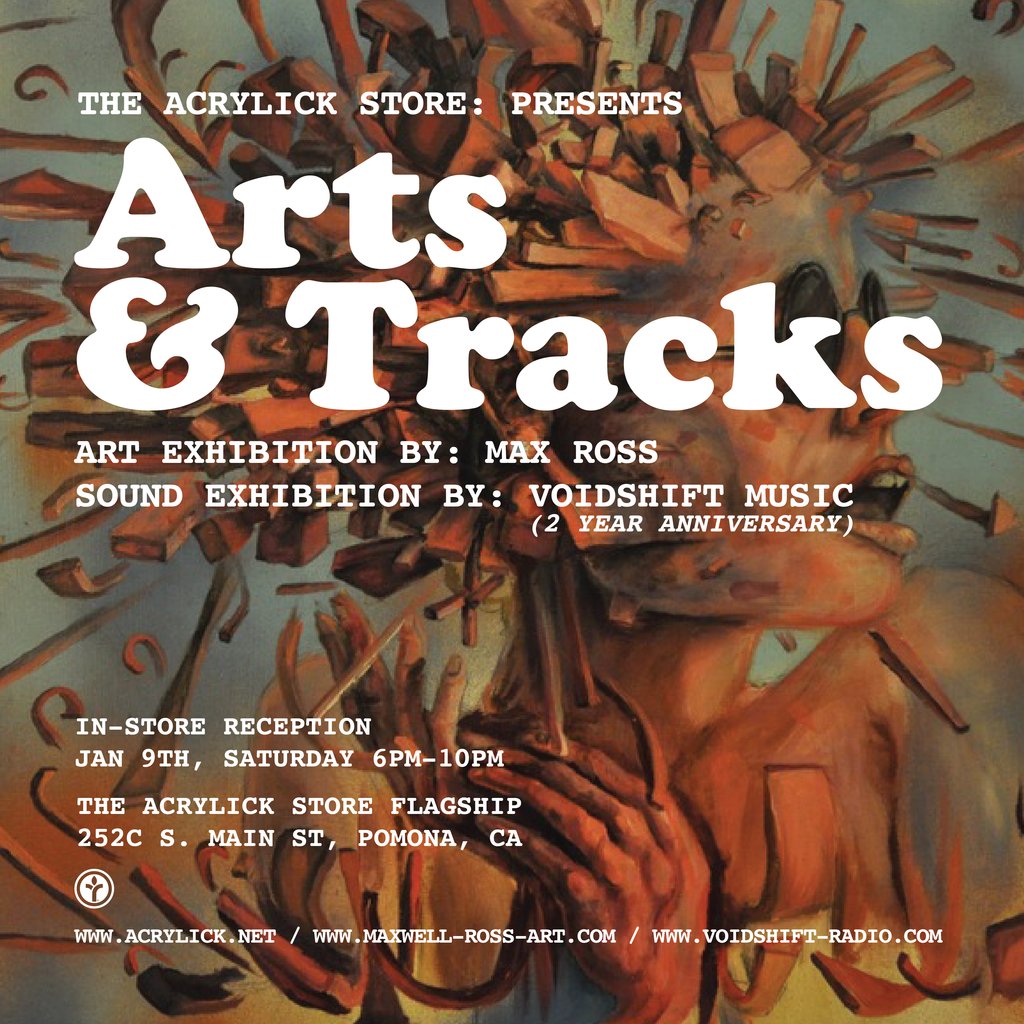 The Acrylick Store Presents: Arts & Tracks