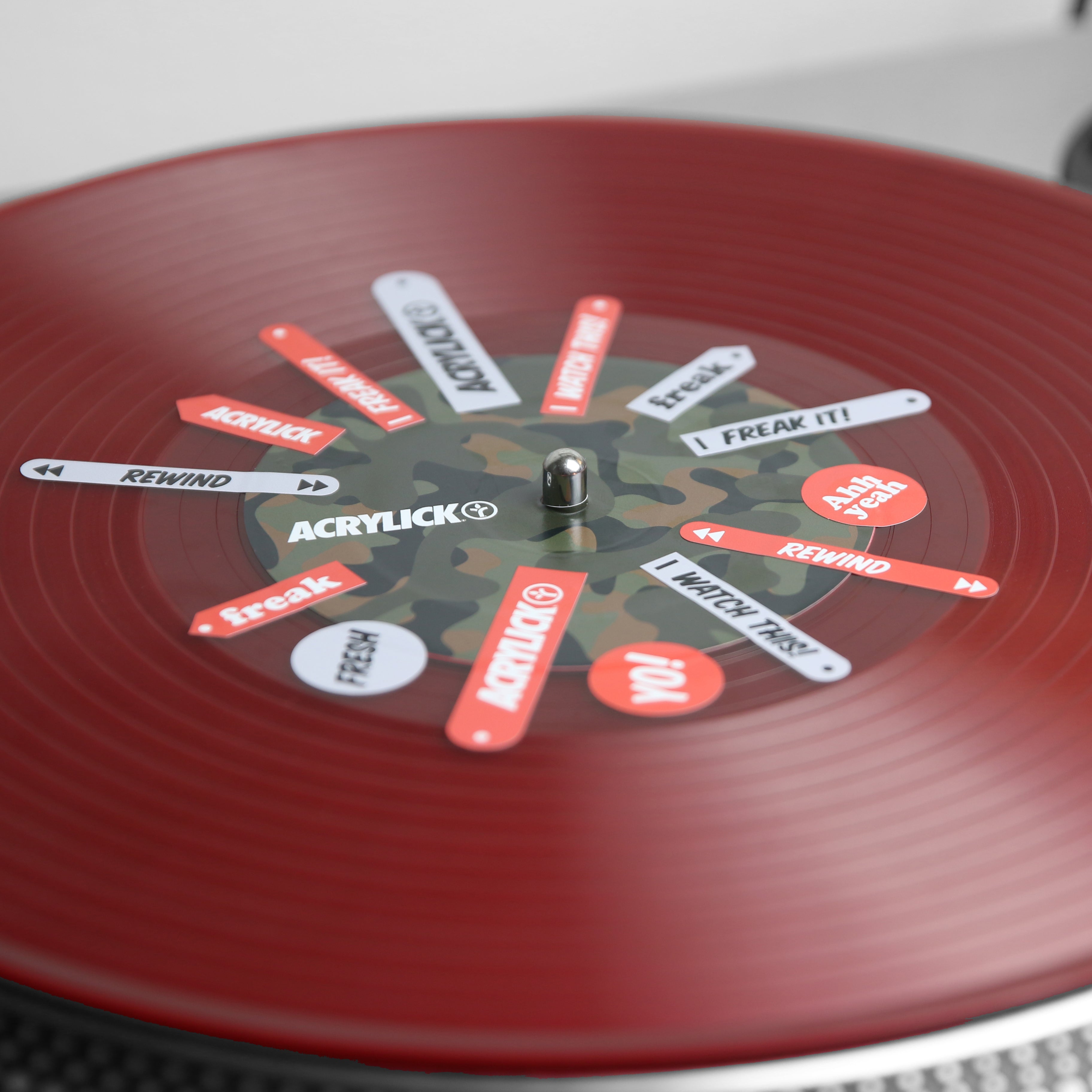 Dj Cue Stickers & Record Labels