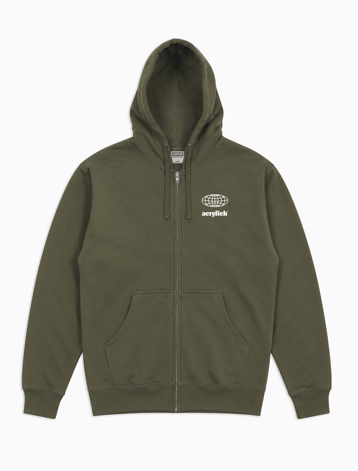 Worldwide Zipper Hoodie