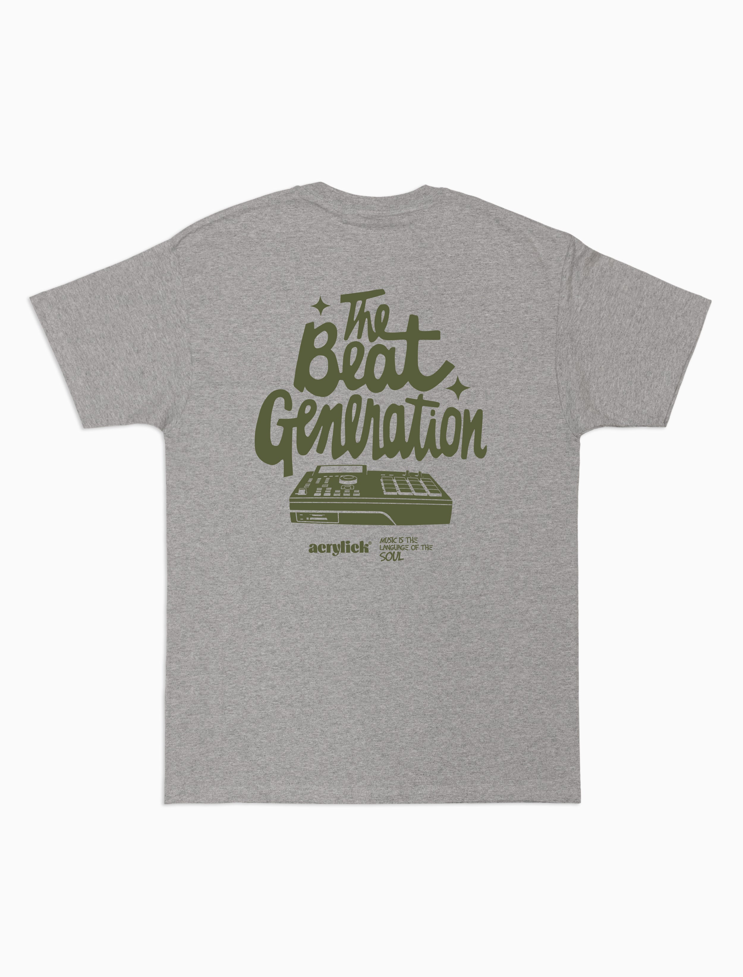 ビンテージ　ACRYLICK tシャツ LA発のストリートブランド　USA Acrylick-Beat-Generation-Tee-