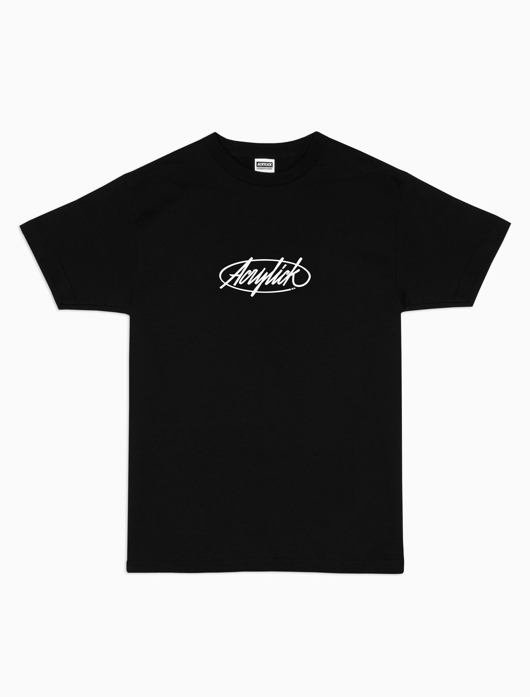 Feature Acrylick new Signature logo from and centered.