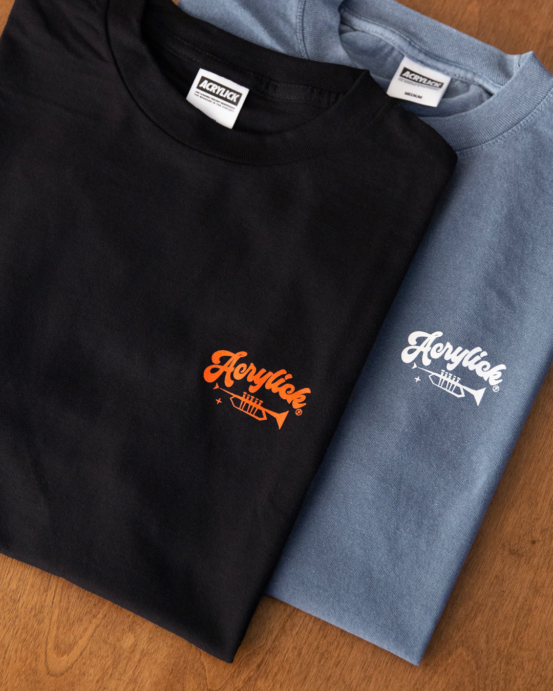 Minimal graphic featuring a trumpet forming the letter “I” in “Miles,” with mid-century arrows pointing forward to represent progress and forward thinking.