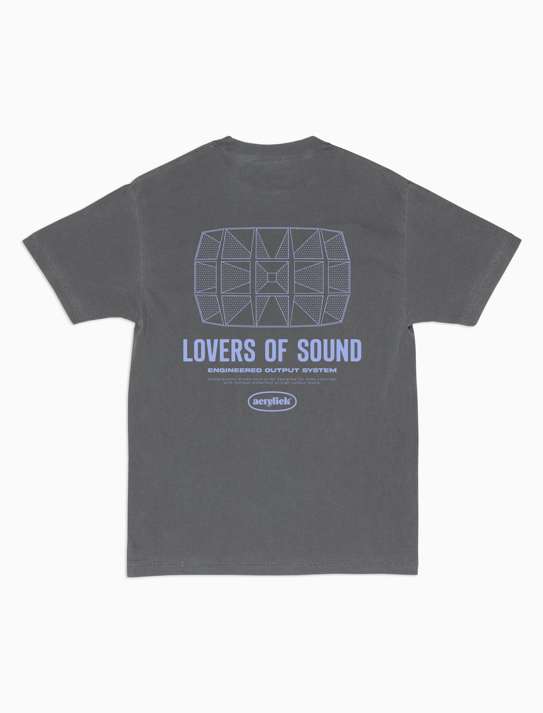 A 15 Multicell horn graphic tee featuring Lover of Sound across the back.