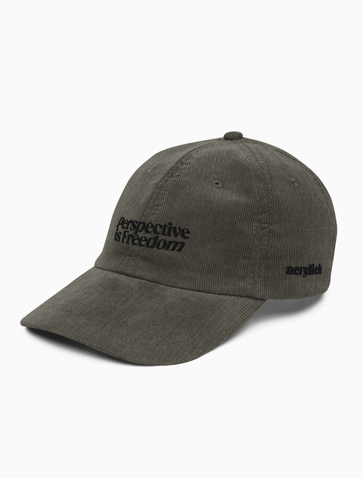 Perspective Corduroy Cap