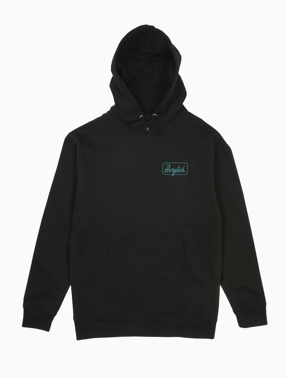 Chess Print, Retro script-style badge logo reading “Acrylick” inspired by classic signage and heritage branding.