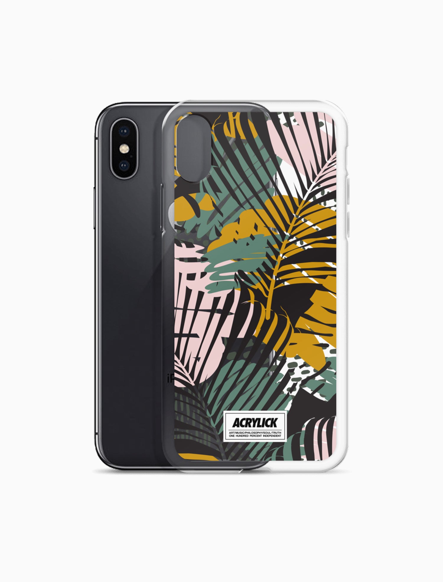 Acrylick Phone Case - Abstract Plant Life Nature (3929058476143)