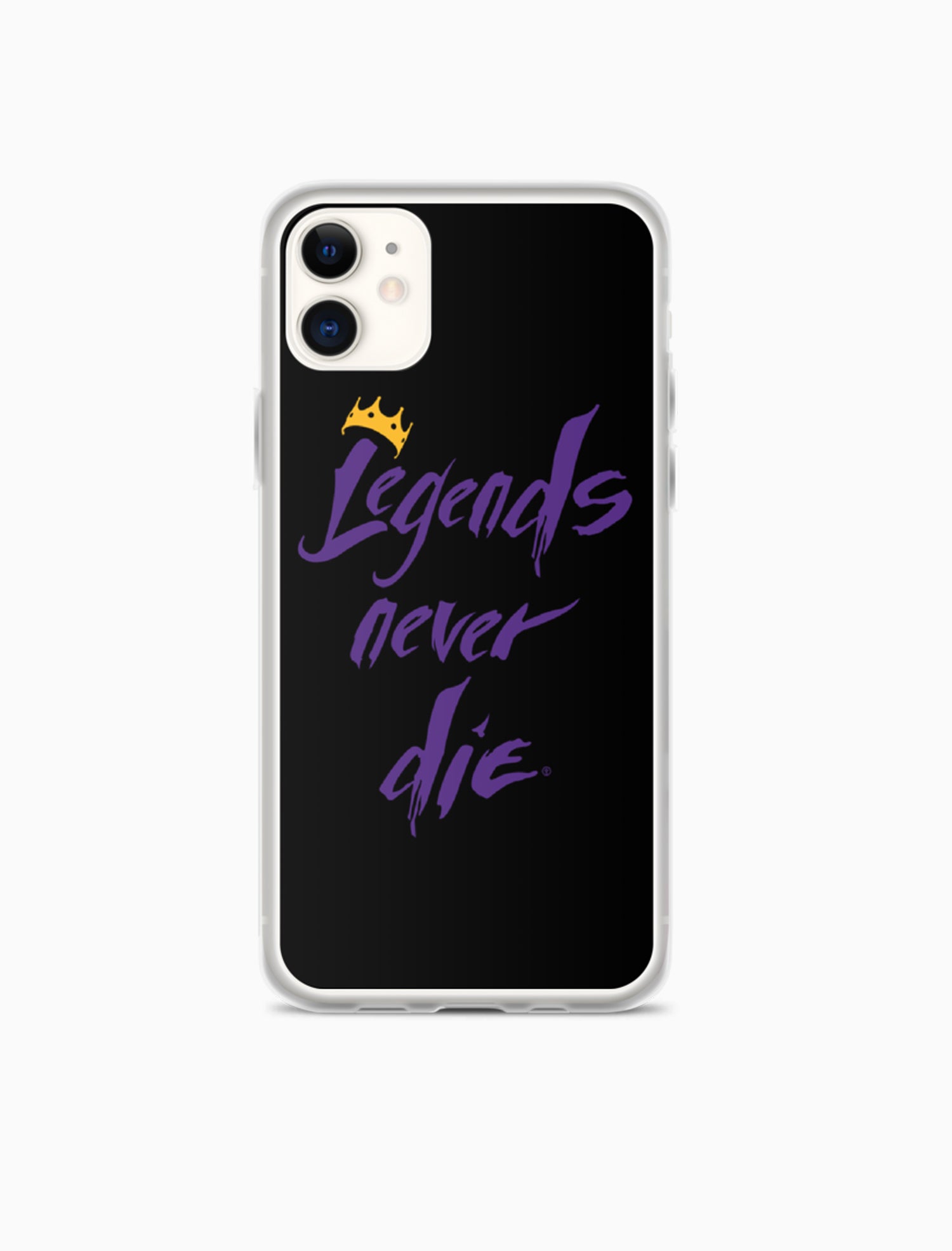 Legends Never Die iPhone Case